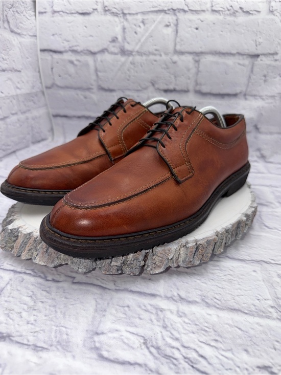 Allen Edmonds Other - Allen Edmonds Wilbert Comfort Brown Leather Split Toe Mens Dress Shoes Sz 10.5 D
